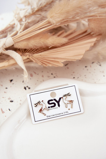 mit stilvollen Detailsi Rentier Aus Chirurgenstahl 2