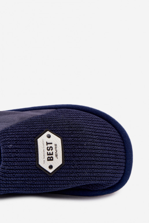 Hausschuhe MännlichErmöglichtszyZuką Dunkelblau Presine