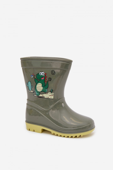 Kinder khaki Gummistiefel „Esalina"