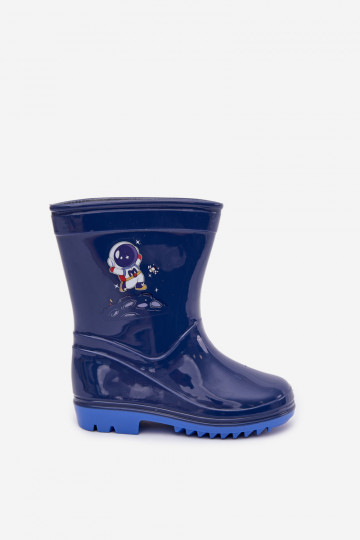Kinder dunkelblaue Gummistiefel „Esalina" 2