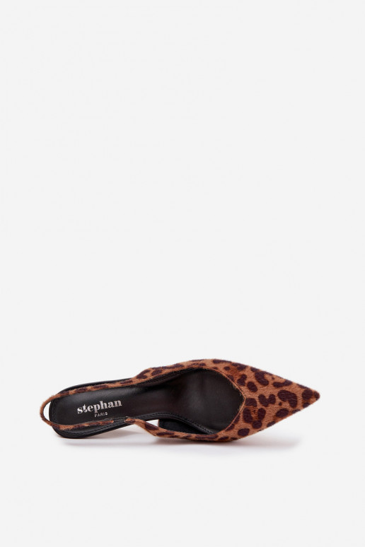 Phelia Schuhe in Bordeaux mit dünnen Absätzen und Lackeffekt