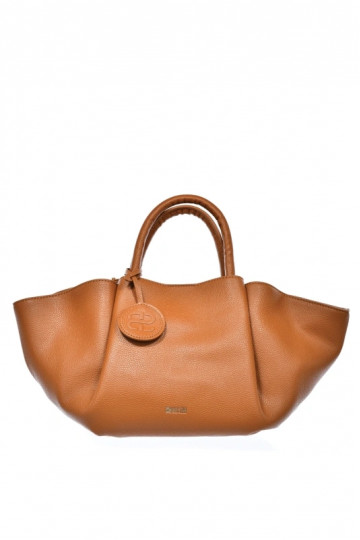 Damenhandtasche Shopper aus Kunstleder Big Star SS574004 in Braun 2