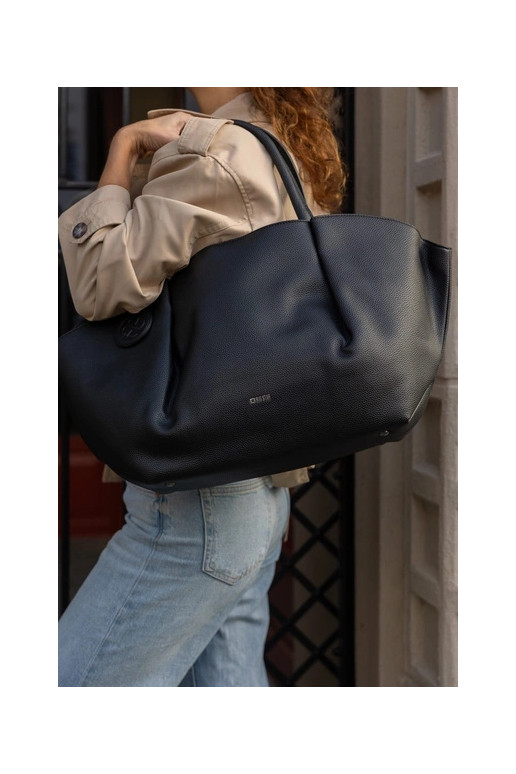 Große Damenhandtasche Big Star SS574005 schwarze