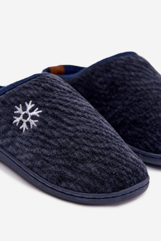 Hausschuhe Männlich Dunkelblau Darline