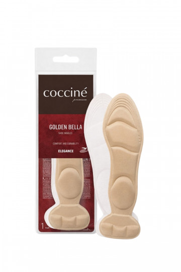 Einlegesohlen für Schuhe mit Absatz Coccine Golden Bella