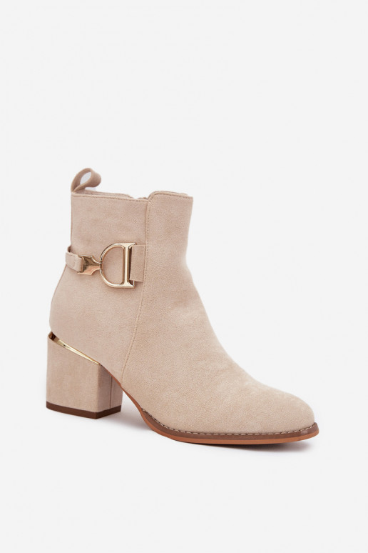 sich Zuarm laufen Damenstiefel Ze goldene Farbemi Elementami elfenbeinfarbe Ambrine