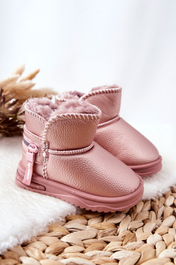 Schneestiefel für Kinder pinke Farbe Frosty 2