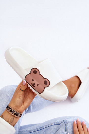 Leichte Hausschuhe mit Bär Zueiße Farbe Parisso 2