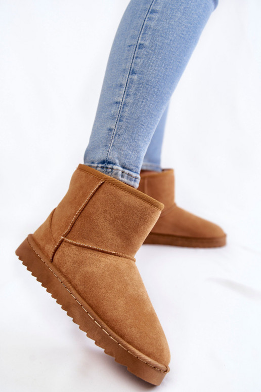 Feminin sich Zuarm laufen Stiefel Schneestiefel braune Farbe Virgina