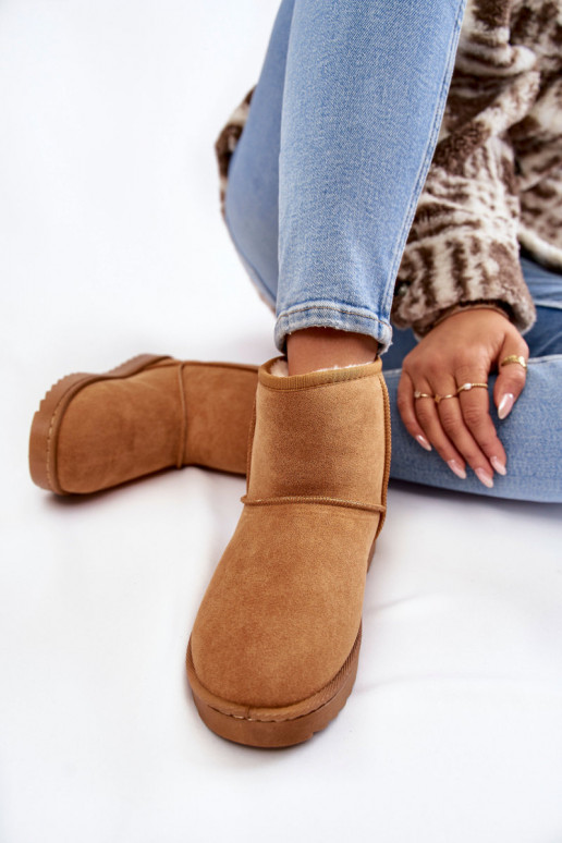 Feminin sich Zuarm laufen Stiefel Schneestiefel braune Farbe Virgina