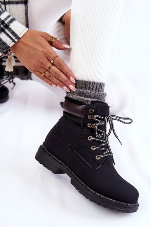 Feminin sich Zuarm laufen Stiefel Schuhe schZuarze Farbe Lonne