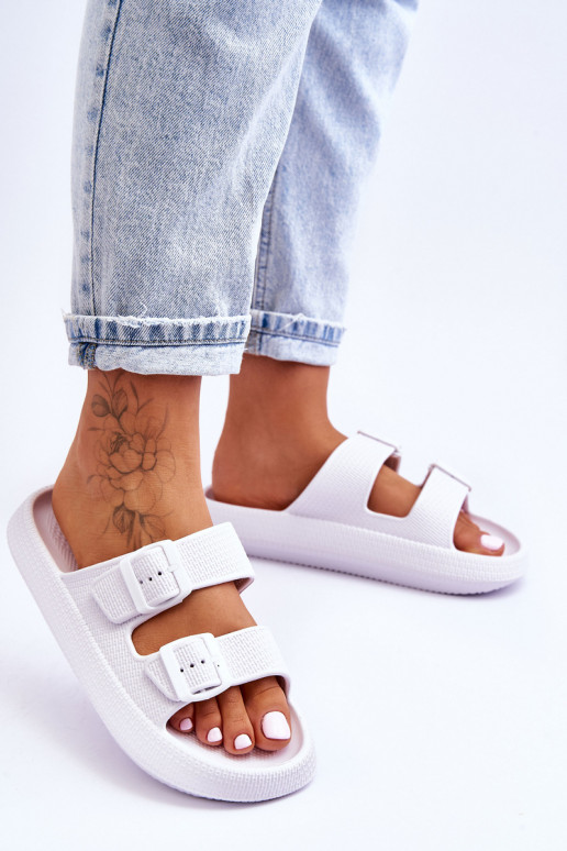 Damenhausschuhe mit Schaumstoff mit Streifen Zueiße Farbe Sharmen