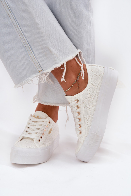 Freizeitschuhe mit Spitze Lee Cooper LCIN-25-31-3438L Zueiße Farbe