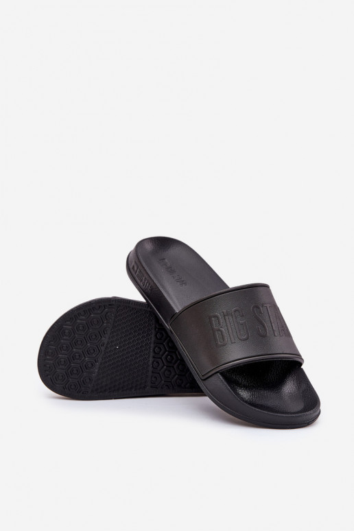 Leichte Hausschuhe aus Schaumstoff Männlich Big Star MM174322 schZuarze Farbe