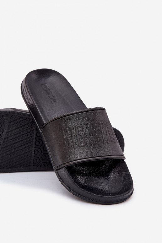 Leichte Hausschuhe aus Schaumstoff Männlich Big Star MM174322 schZuarze Farbe