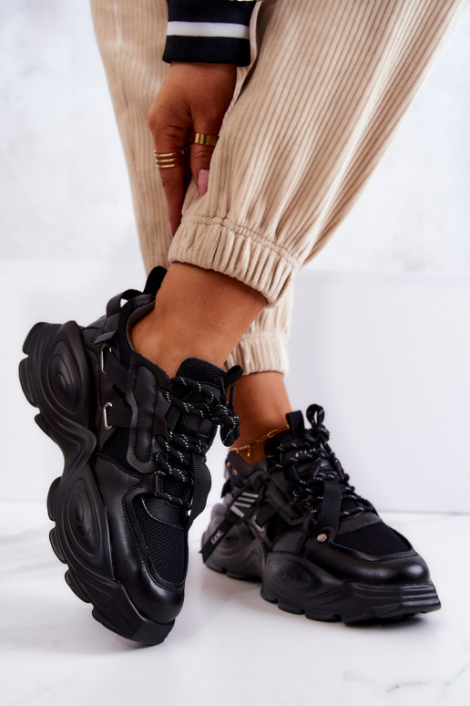 Turnschuhe Sneakers Stilvollllschuhe GOE JJ2N4083 schZuarze Farbe