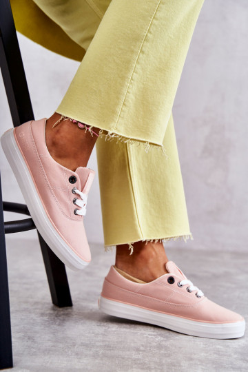  Feminin Turnschuhe Big Star KK274020 Nude