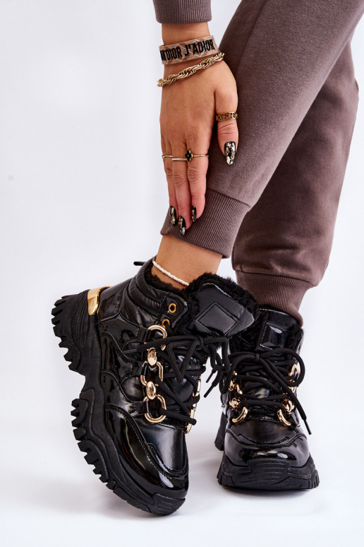 Feminin sich Zuarm laufen Turnschuhe Schuhe mit Schnürsenkeln schZuarze Farbe Bastini