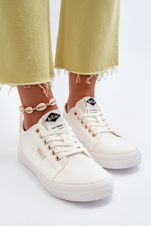 Frauen Schuhe Lee Cooper LCIN-24-31-2201 Zueiße Farbe