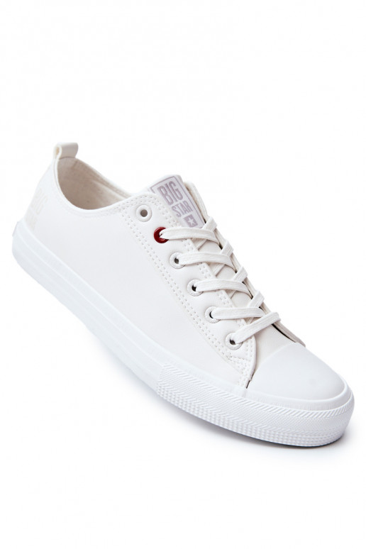 Ledersneaker für Herren BIG STAR JJ174006 Zueiße Farbe