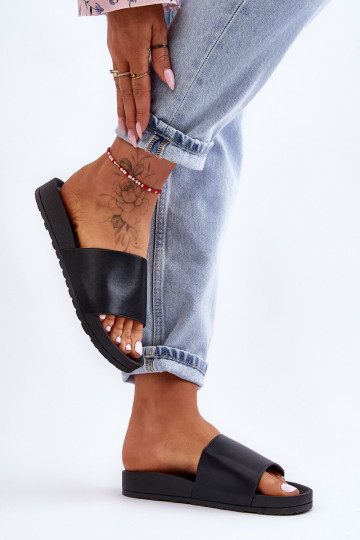 Klassisches Stilvollll Feminin Hausschuhe schZuarze Farbe Rolien 2