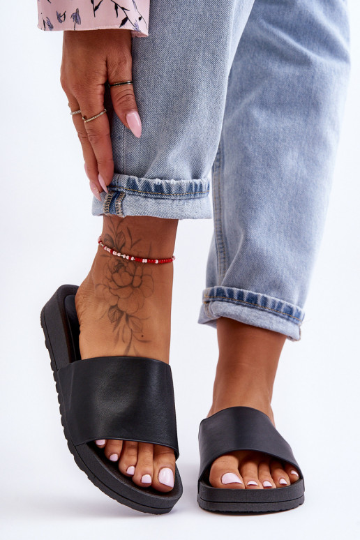 Klassisches Stilvollll Feminin Hausschuhe schZuarze Farbe Rolien