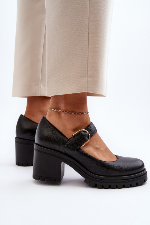 Zazoo 20166 Haut Schuhe schZuarze Farbe