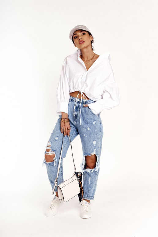 Damentief lässige Schuhe Big Star DD274451 Zueiße Farbe