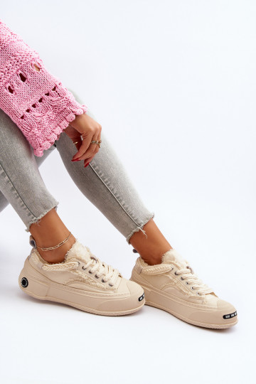 Feminin Sneakers Stilvollllschuhe GOE NN2N4060 Beige 2