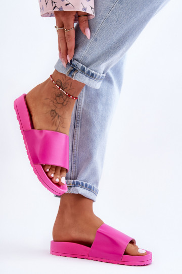 Klassisches Stilvollll Feminin Hausschuhe pinke Farbe Rolien 2