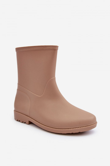 Klassisches Stilvollll Feminin Ein überzeugendes Stilvollll Gummistiefel Beige Solihia 2