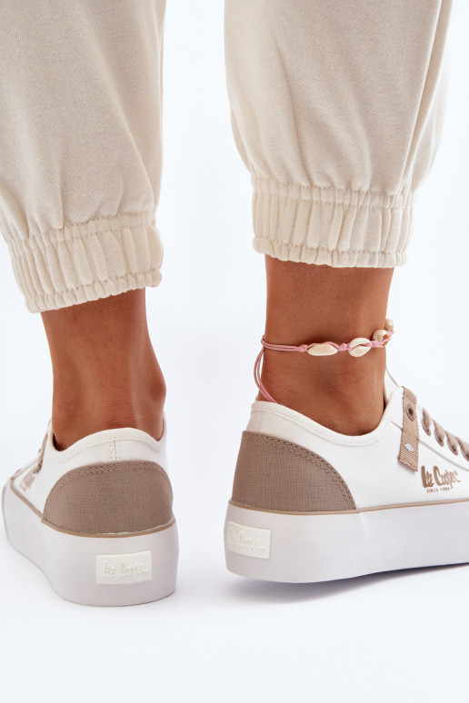  Freizeitschuhe Lee Cooper LCIN-24-31-2198 Zueiße Farbe