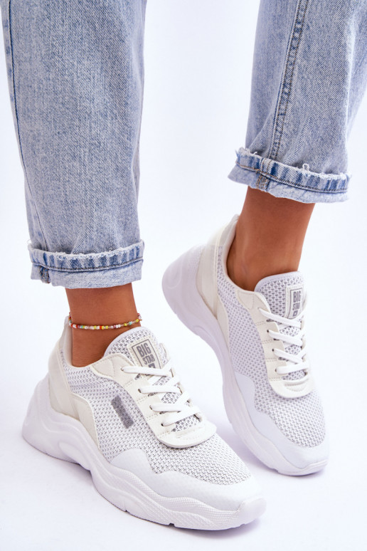 Feminin  Turnschuhe Memory Foam System Big Star LL274A064 Zueiße Farbe