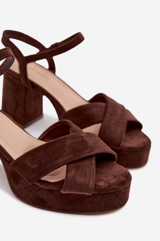 Damen-Sandalen mit hohen Absätzen CzekoladoZue Janelia