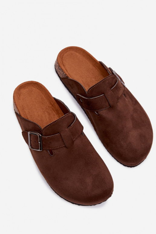 Hausschuhe Verstopfungen Feminin mit Schnallen CzekoladoZue Delirisse