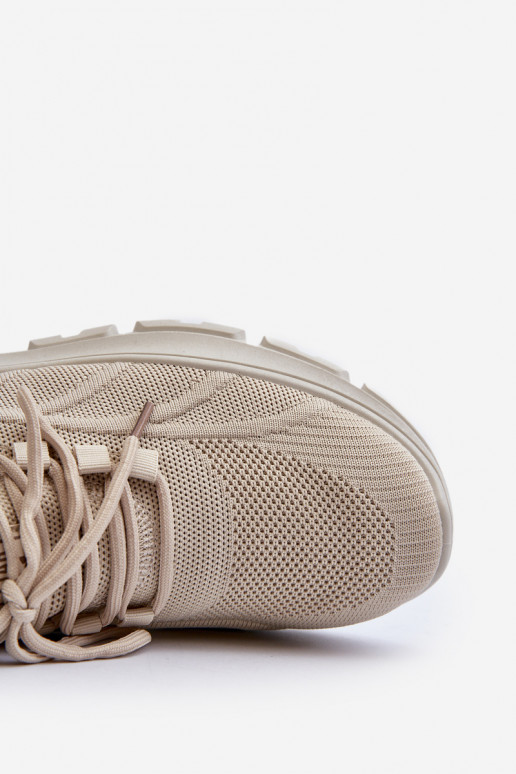 Sneakers Stilvollllschuhe Männlich HI-POLY SYSTEM Big Star NN174469 Beige