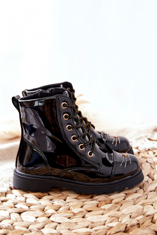 sich Zuarm laufen Arbeitsstiefeletten mit Reißverschlüssen schZuarze Farbe Mousie