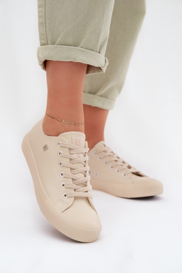 Freizeitschuhe aus Kunstleder Big Star TT274019 in Sand
