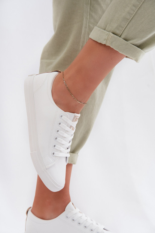 Freizeitschuhe aus Öko-Leder Big Star TT274001 Zueiße Farbe