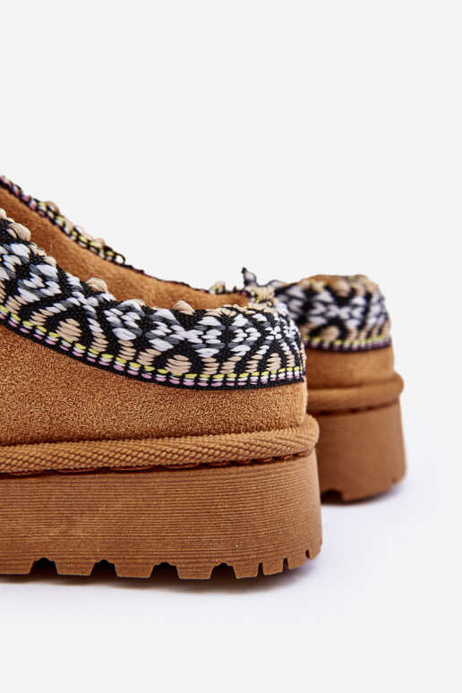 Hausschuhe Kindisch Ein überzeugendes Stilvollll sich Zuarm laufen braune Farbe Olivane