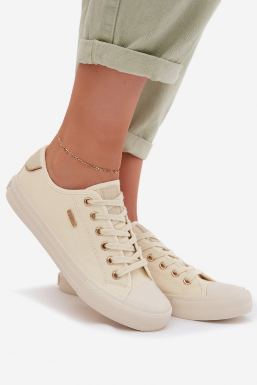 Freizeitschuhe Big Star TT274004 elfenbeinfarbe