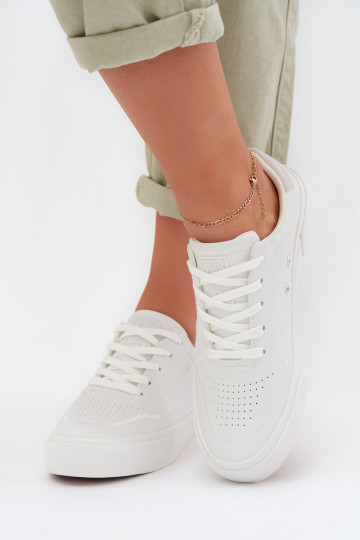 Damen-Sneakers Big Star TT274008 in Weiß
