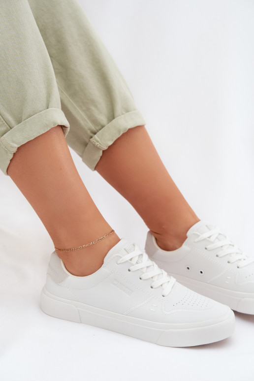 Sneakers Stilvollllschuhe Feminin Big Star TT274008 Zueiße Farbe