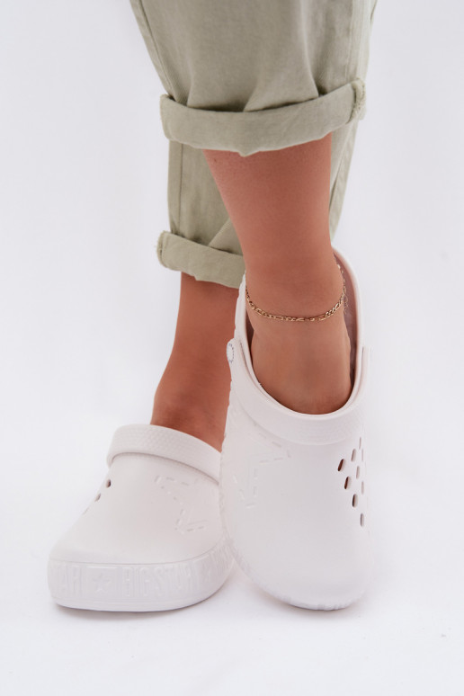 Hausschuhe Verstopfungen Feminin Leichte Hausschuhe Big Star TT274A081 Zueiße Farbe