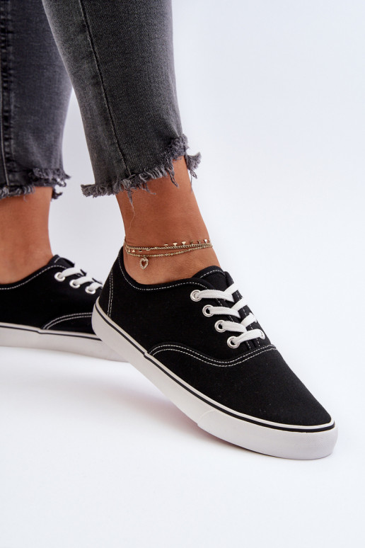 Turnschuhe Klassische Sneaker-Stilvolllle schZuarze Farbe Olvali