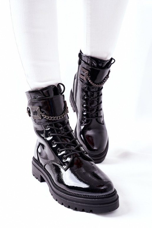 Feminin sich Zuarm laufen Arbeitsstiefeletten schZuarze Farbe Vanquish