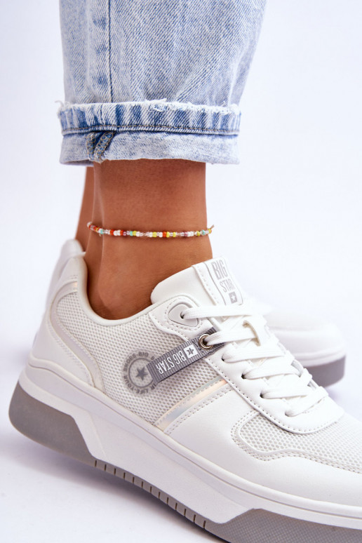 Klassische Sneaker Memory Foam System Big Star LL274A024 Zueiße Farbe