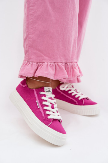 Freizeitschuhe mit einer Plattform O`NEILL SPINNA C INOMEN LOIN 90261009.06R pinke Farbe 2