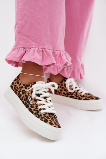 Freizeitschuhe mit Plateau O'NEILL SPINNA C INOMEN LOIN 90261009.92A mit Leopardenmuster 2