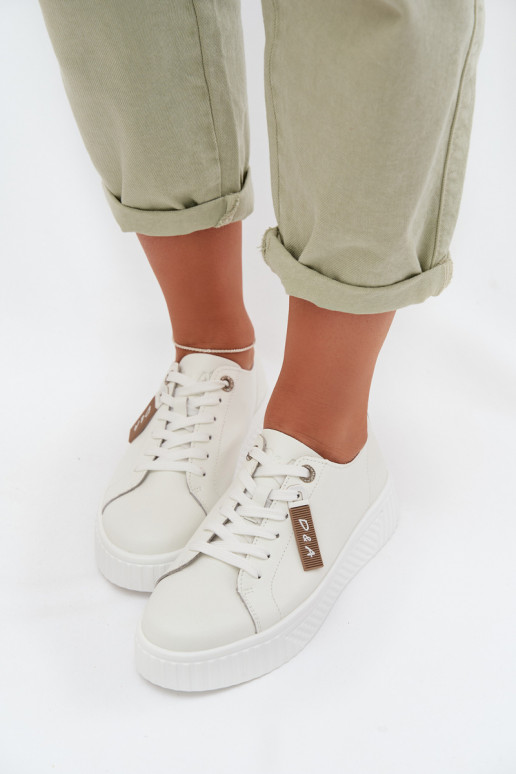 Sneakers Stilvollllschuhe FemininErmöglichtturalnej Skóry D&A GR61-5591 Zueiße Farbe